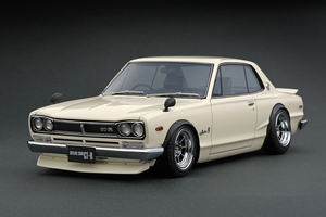 ★IG 1/18 Nissan Skyline 2000 GT-R (KPGC10) White【IG0041】ハコスカ【絶版・希少・入手困難】