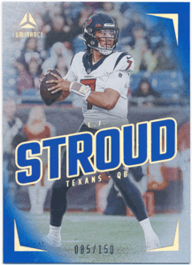 C.J. Stroud NFL 2024 Panini Luminance Blue Parallel 150枚限定 ブルーパラレル ストラウド