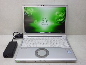 ☆1円☆第8世代☆CF-SV7HD4VS☆Core i5 1.60GHz/8GB/SSD256GB/累積10990/高解像度/Sマルチ/無線/Bluetooth/カメラ/Office/Win11 DtoD領域☆