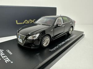 used car 1/43 LA-X トヨタ クラウン アスリートS ブラック【管理番号15】