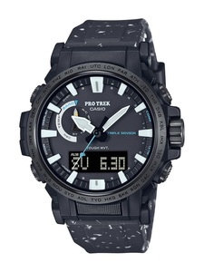 カシオCASIO PRO TREK カシオ プロトレック 電波 ソーラー 腕時計 メンズ タフソーラー 日本自然保護協会コラボ PRW-61NJ-1JR