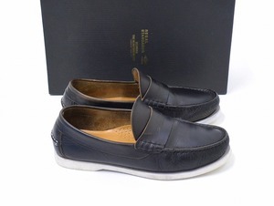 BEDWIN×REGAL ベドウィン×リーガル OG LOAFERS BYFIELD ローファー 1 ブラック LEATHER SLIP ON SHOES レザー スリッポン シューズ 革靴