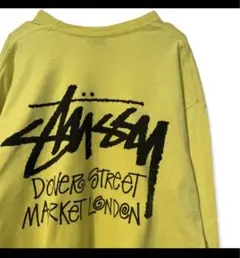 STUSSY DOVER STREET MARKET LONDON ロンTL黄