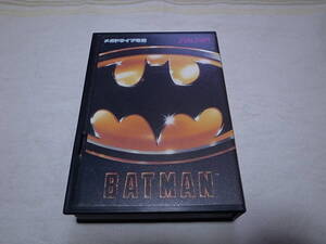 レトロゲーム セガ メガドライブ SEGA MEGA DRIVE MD サンソフト バットマン SUNSOFT BATMAN 箱、説明書付