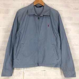 90s 90年代 Polo by Ralph Lauren ポロラルフローレン スイングトップ SIZE: M ライトブルー ヴィンテージ MH6320241123134