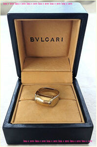 ◇◆ブルガリ BVLGARI◆◇トロンケット リング　指輪　750ゴールド K18◆11号相当