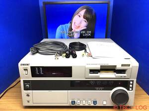 【動作保証】★SONY DD方式採用 ビデオデッキ MiniDV、スタンダードDV、DVCAM（DSR-1600) ★