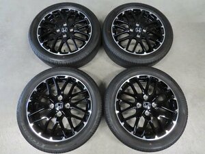 ホンダ N-BOX カスタム 165/55R15 JF3 JF4 後期 純正 4.5J +45 PCD100 4穴 N-ONE N-WGN 超バリ溝