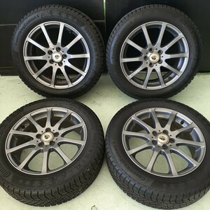 ☆★美品！【FOUR FORCE】PCD100 205/55R16 2018年製コンチネンタルタイヤ4本セット 手渡し可能！★☆