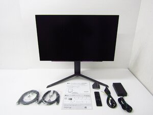 LGエレクトロニクス UltraGear 27GR95QE-B ゲーミングモニター 26.5型 WQGHD有機EL 240Hz 0.03ms GtG ◆ 4882