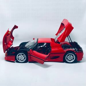 旧黒箱 Maisto Collezione 1/18 Type F130 Ferrari F50 ROSSO フェラーリ F50 レッド