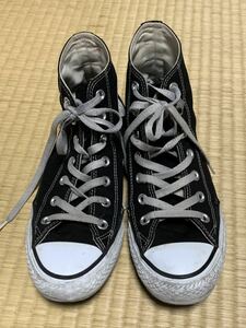 コンバースオールスター CONVERSE ALLSTAR HI 32060181 24.5cm US5.5 靴底の踵に修理跡