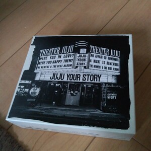 初回 限定盤 4CD+DVD+豪華ブックレット ベストアルバム JUJU / YOUR STORY やさしさで溢れるように,sign,東京,YOU,守ってあげたい