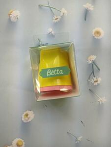 Betta ドクターベッタブレイン キャップフード とき色×たんぽぽ色