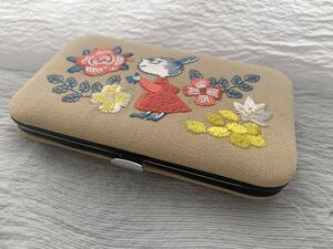 リンネル　付録　リトルミイ　刺繍入り　眉毛グルーミングセット