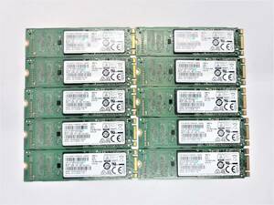 ■10個セット・送料無料■【M.2 SSD128GB】★Samson　サムスン★（管：CW3-SS-10S1）■MZ-NLY1280■動作確認済み　フォーマット済み 