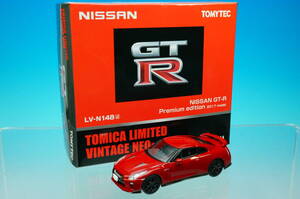 TOMYTEC TOMICA LIMITED VINTAGE NEO LV-N148d NISSAN GT-R Premium edition 2017 model S=1/64