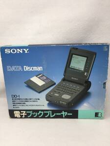 NY-984 未使用 デッドストック 当時物 SONY ソニー DD-1電子ブックプレーヤー data discman