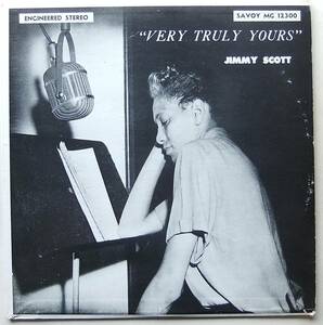 ◆ JIMMY SCOTT / Very Truly Yours ◆ Savoy MG-12300 ◆