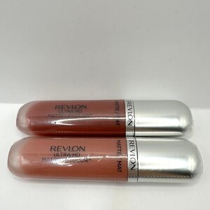 968 新品未使用保管品 REVLON レブロン ウルトラ HD マット リップカラー 18 KISSES／32 EMBRACE 定価¥1,500 セット売り