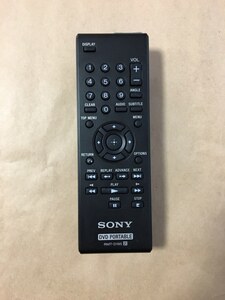 SONY ソニー ポータブルDVDプレーヤー リモコン RMT-D195 保証あり ポイント消化 即決 スピード配送