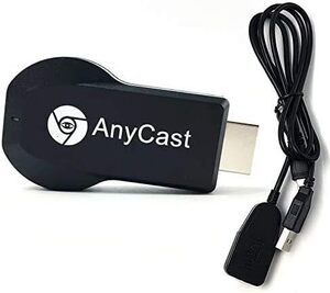 ★大人気★Anycast クロームキャスト ミラーキャスト1080P 無線HDMI レスモード切替え不要の簡単接続 大画面/動画転送 