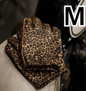 新品　未開封　LAMP GLOVES LEOPARD ランプグローブス　レオパード グローブ バイク