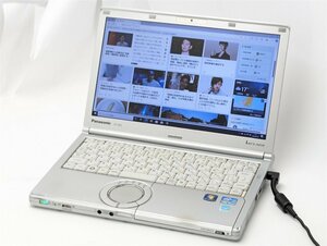 1円～ 中古ノートパソコン 12インチ Windows10 Office Panasonic Let