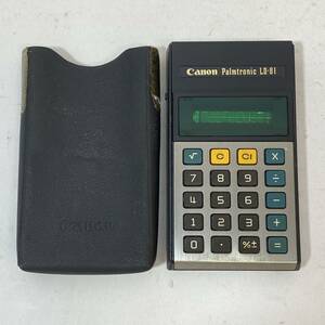 CANON キャノン PALMTRONIC LD-81 電卓 計算機 70年代 昭和 レトロ シャビー 動作品