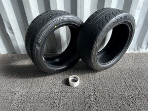 225/45R16 89W 2本 BRIDGESTONE POTENZA RE-71R【中古/埼玉より発送/R611】