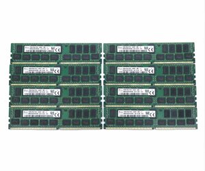 ◇SK hynix 16GBx8枚セット128GB分 PC4-2400T-R DDR4 Registered ECC 2Rx4 動作確認済 ハイエンドワークステーション/サーバー対応