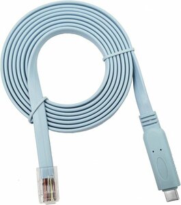 OIKWAN USB-C Ciscoコンソールケーブル 6フィート USB Type C - RJ45 シリアルアダプター