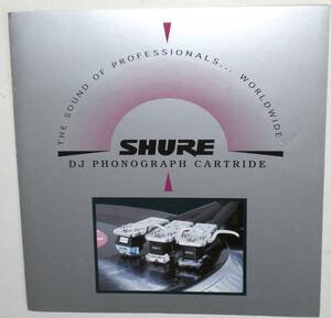 ★☆★　SHURE / シュアー ＜総合カタログ＞ 2000年版