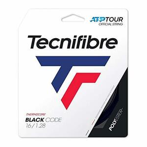 テクニファイバー(Tecnifibre) 硬式テニス ガット ブラック コード 12m ブラック 1.24mm TFG411