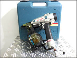 ●中古品●makita●マキタ●50mm●常圧エア釘打機●AN504A●