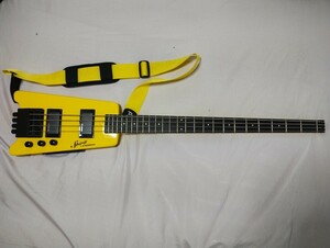 STEINBERGER スタインバーガー Spirit XT-2 standard bass Hot Rod Yellow ヘッドレスベース / used / おてがるゆうパック送料無料