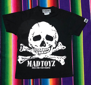 激レア! MAD TOYZ(マッドトイズ) スカルTシャツ Youth L SIZE KENNY GREED Anthrax(アンスラックス) BOUNTY HUNTER(バウンティーハンター)