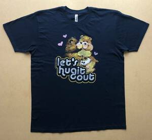 ケアベア 丸首Tシャツ ALSTYLE APPAREL Lサイズ ネイビー　Care Bears