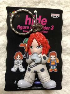 貴重☆XJAPAN☆ｈｉｄｅ☆フィギュアキーホルダー３②☆ＨＥＡＤＷＡＸ☆新品未使用