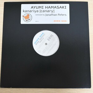 LP9691☆12インチ/US/avex「浜崎あゆみ Ayumi Hamasaki / Kanariya (Canary) (Jonathan Peters Remixes) / / AVA-2」