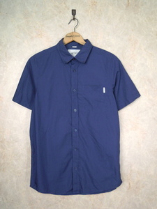 Carhartt WIP S/S WESLEY SHIRT●メンズXSサイズ/紺/ネイビー/カーハート/ダブリューアイピー/半袖/コットンポプリン