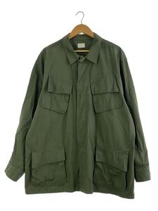 US.ARMY◆ジャングルファーディーグジャケット/60s/L/コットン/KHK/dsa100-69-c-1102//