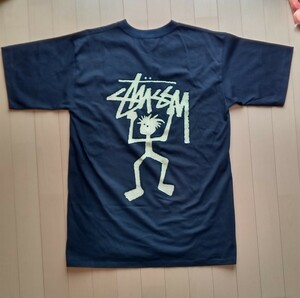 STUSSY　黒タグ　レジスターあり　USA製　黒色　