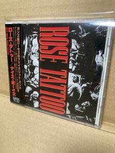 w/ RARE OBI！帯付CD！ローズ・タトゥー ROSE TATTOO Jimco CECC-00559 旧規格盤 NICE BOYS AC/DC GUNS N