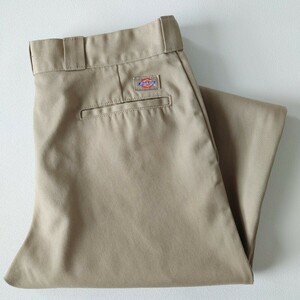 Dickies 874 ワークパンツ/チノ 874KH/古着/W38L31【Y2481】