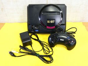 (GKK-7) SEGA セガ MEGA DRIVE メガドライブ 16-BIT 本体 HAA-2510 ゲーム機 本体 / コントローラー @80(9)