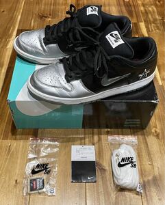 国内正規品 19AW NIKE SB DUNK LOW OG QS Supreme サイズ10.5 28.5センチ ナイキ ダンク シュプリーム 別注コラボ【CK3480-001】スニーカー