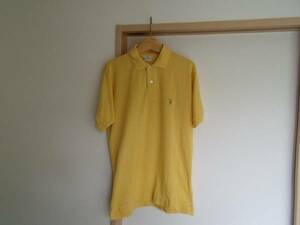 MADE IN ITALY TRUSSARDI POLO SHIRTS イタリア製 ポロシャツ 黄