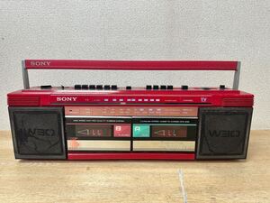 B93 SONY ソニー CFS-W30 ダブル ラジカセ カセットレコーダー 