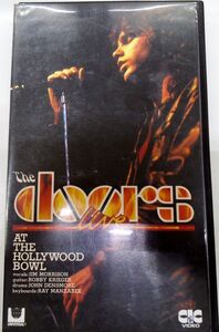 D2/国内版中古VHS☆ドアーズ(DOORS)☆「ライブ・アット・ハリウッド・ボウル」